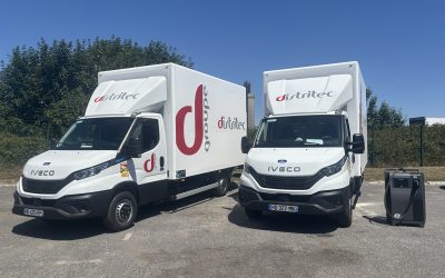 Dix nouveaux camions électriques rejoignent notre parc de véhicules !